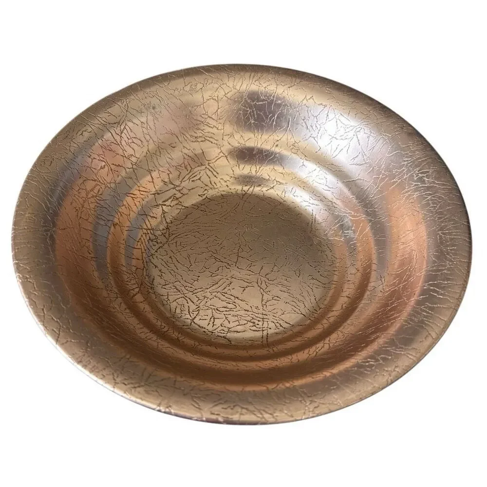 West Bend Cooper Colored 9” Metal Bowl USA